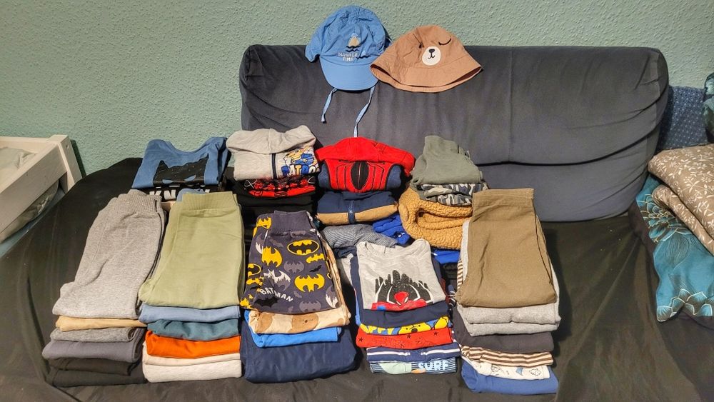 Ponad 100 szt  ubrań dla chłopca 2/3 lata