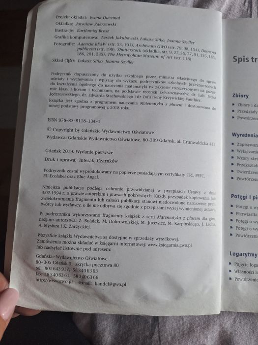 Książki do klasy 1 liceum /technikum