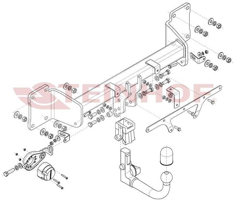 WYPINANY HAK Holowniczy + Moduł 7 Pin BMW IX od 2021 P