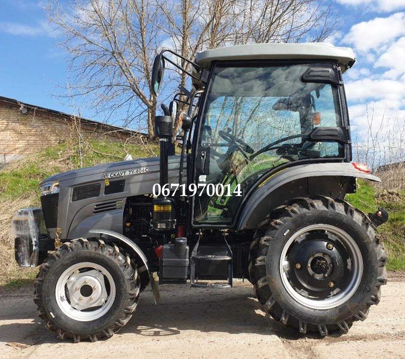 Мінітрактор СКАУТ TY-404С з кабіною Дводискове Доставка по Україні -0!