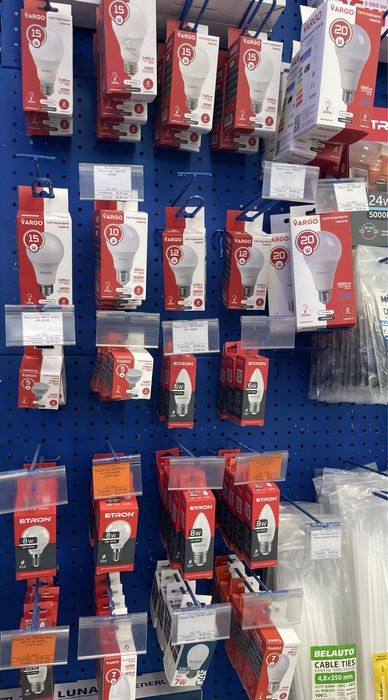 Світлодіодні, філаментні лампи ETRON! Кращі ціни! Телефонуйте!