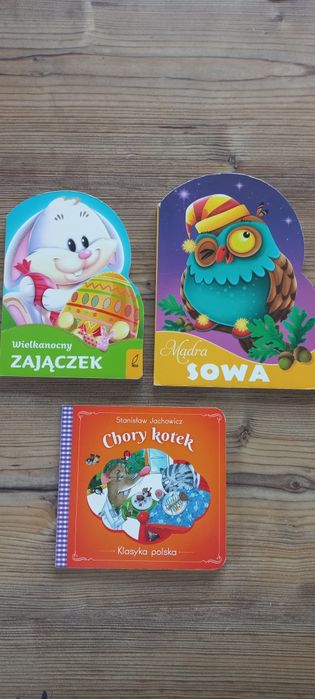 Zestaw  3 książeczek