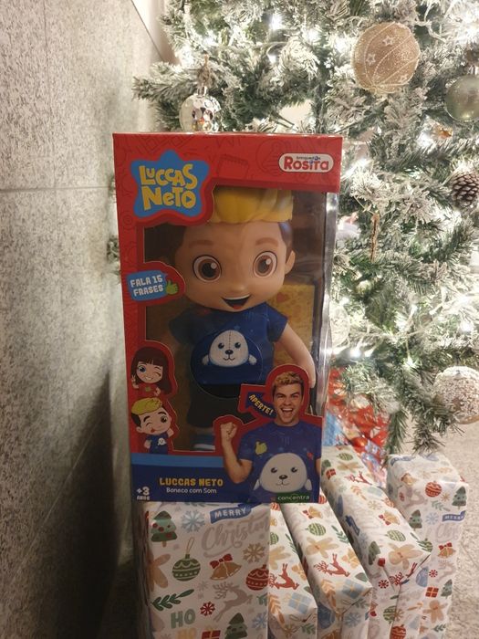 Boneco interativo Luccas Neto