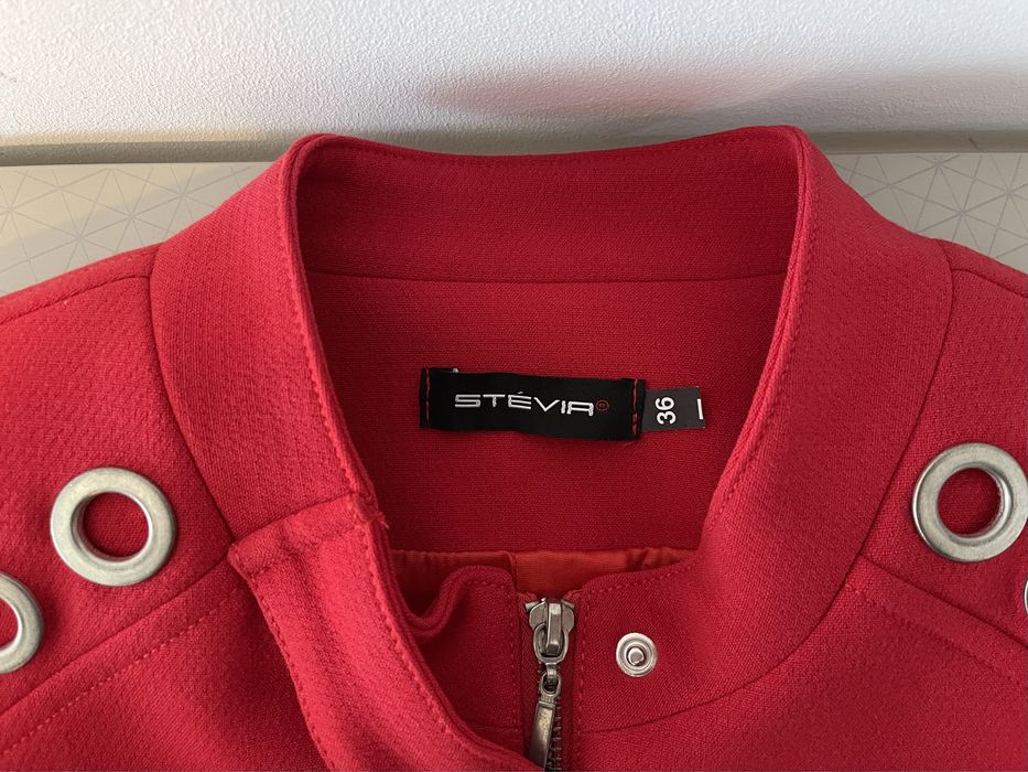 Casaco Vermelho Stévia - NOVO