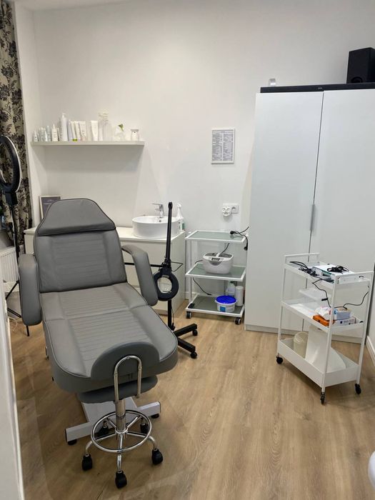 Fotel i taboret kosmetyczne