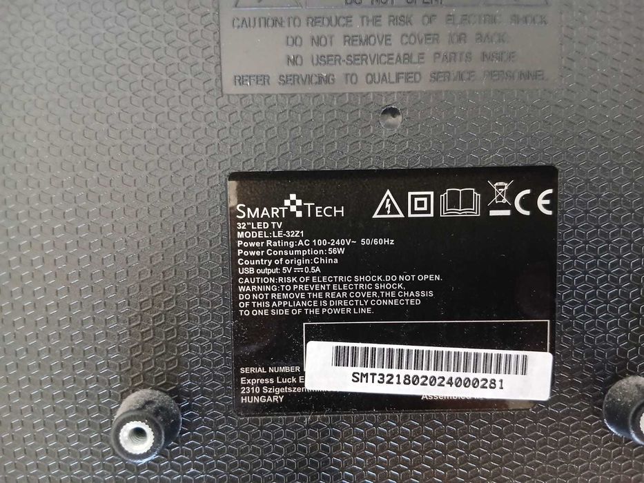 TV LED SmartTech 32" (HD) + Comando Original