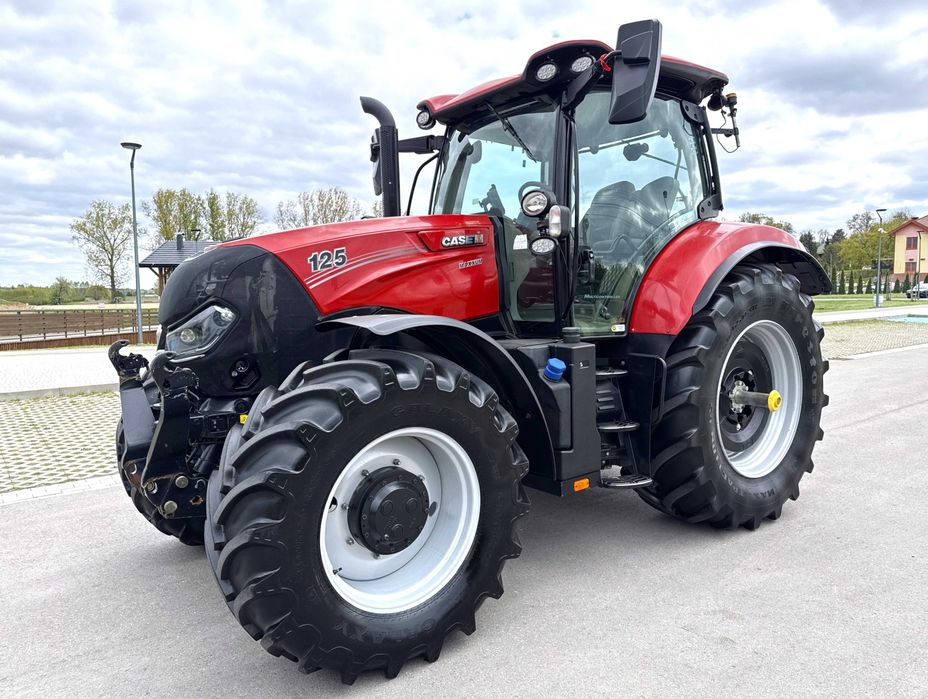 CASE IH MAXXUM 125‼️2021 rok 155 KM MULTICONTROLLER 50 km/h BOGATE WYPOSAŻENIE Krajowy Stan BARDZO DOBRY! new holland t6 steyr