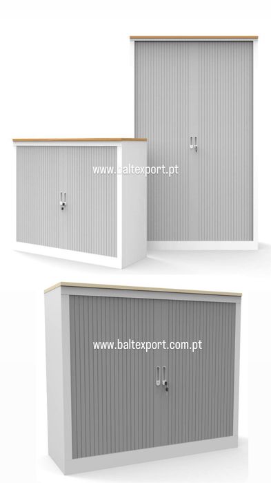 Armario Portas de Correr Persiana 800x1200x420 mm Material (NOVO)