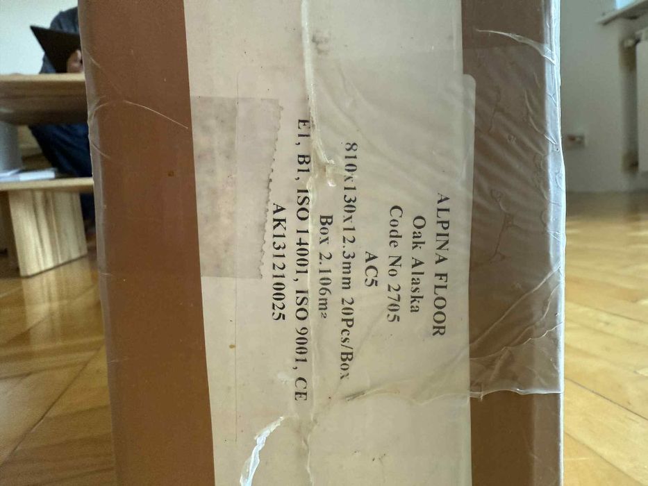 Panele podłogowe Alpina Floor Dąb Alaska AC5 - 75zł m2