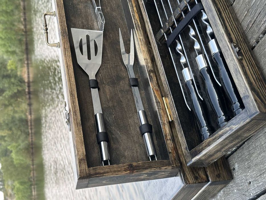 Набор шампуров, подарунок чоловіку, Подарунки, шампура, ПРОИЗВОДИТЕЛЬ