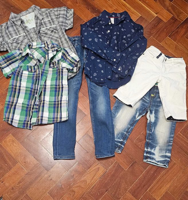 roupas para meninos, tamanho 116