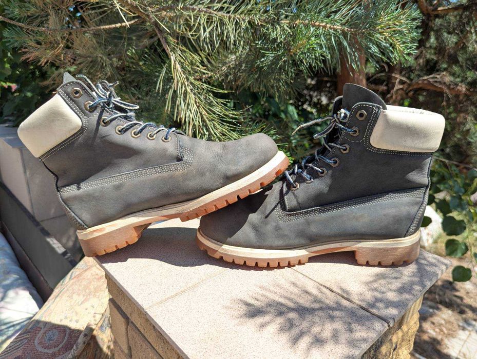 Чоловічі сині черевики чоботи Timberland