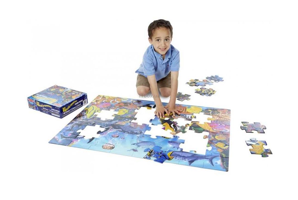 Пазл Melissa&Doug Мега "Водяний світ", 48 елементів