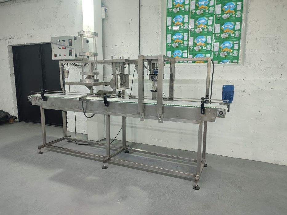 Линия фасовки кетчуп,майонез.