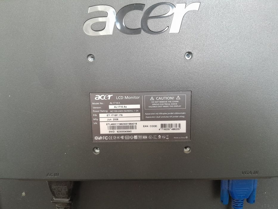 Monitor usado em bom estado