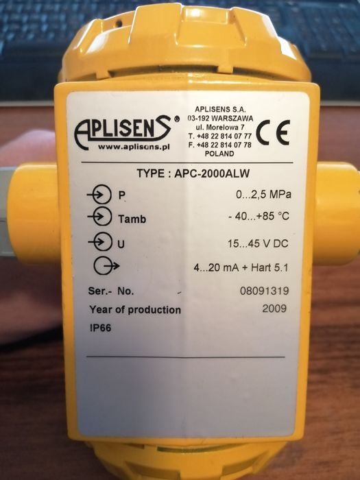 Przetwornik ciśnienia APLISENS APC-2000ALW