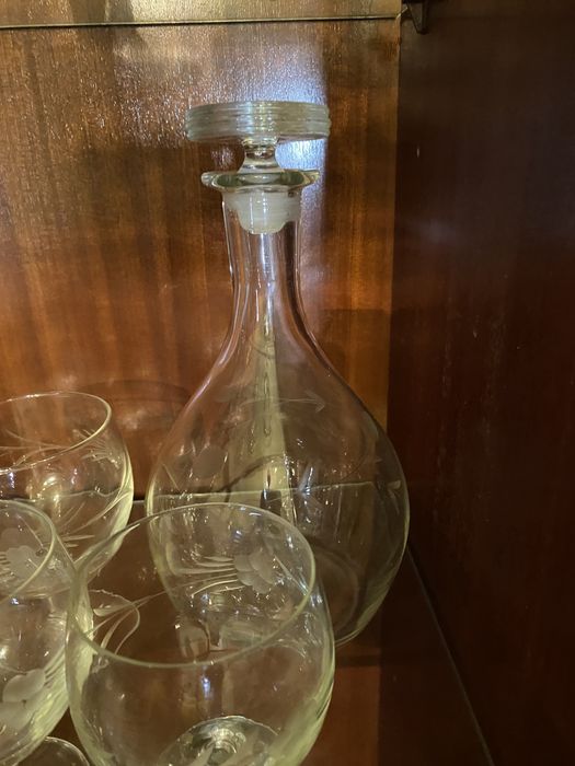 Conjunto de copos antigos