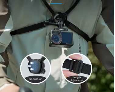 Telesin uchwyt na szyje do GoPro itp