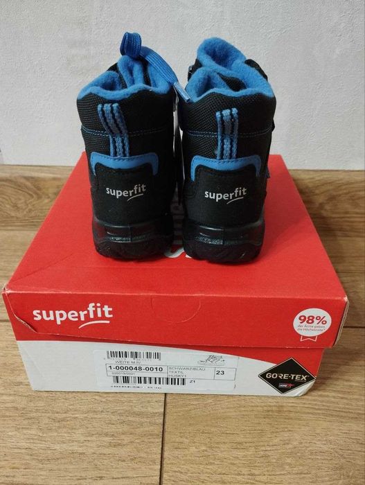 Нові черевики Superfit Husky з мембраною Gore-Tex, р.23.
