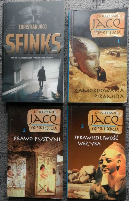 Jacq Christian, Sfinks Egipski sędzia Zamordowana Prawo Sprawiedliwość