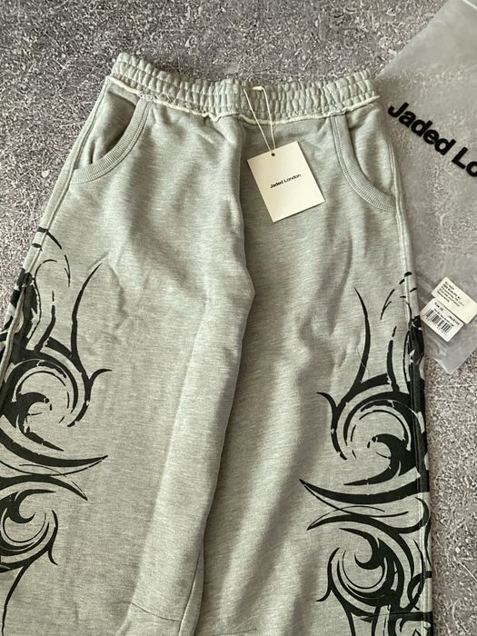 パンツ jaded london Grey Baggy Blade Joggers Grey Blade Joggers | Jaded Man