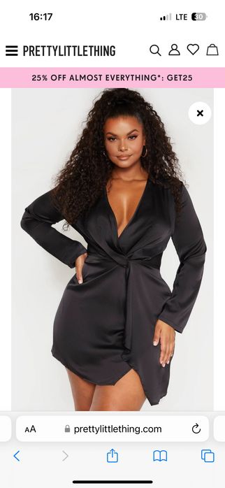 Круте чорне плаття