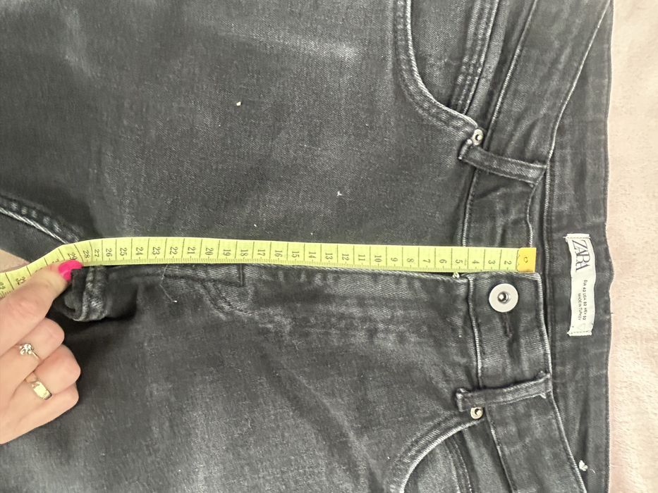 #Zara spodnie jeansowe slim skinny