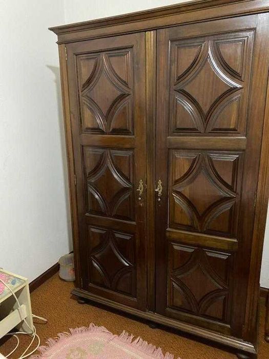 Quarto solteiro madeira macica