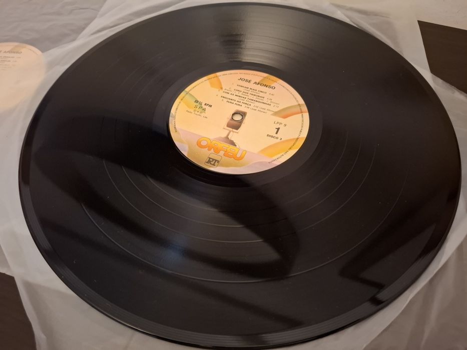 3xLP do Zeca Afonso ed. limitada