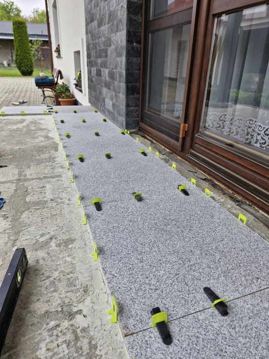 Układanie płytek, kamienia, tarasy wentylowane, balkon, hydroizolacjee