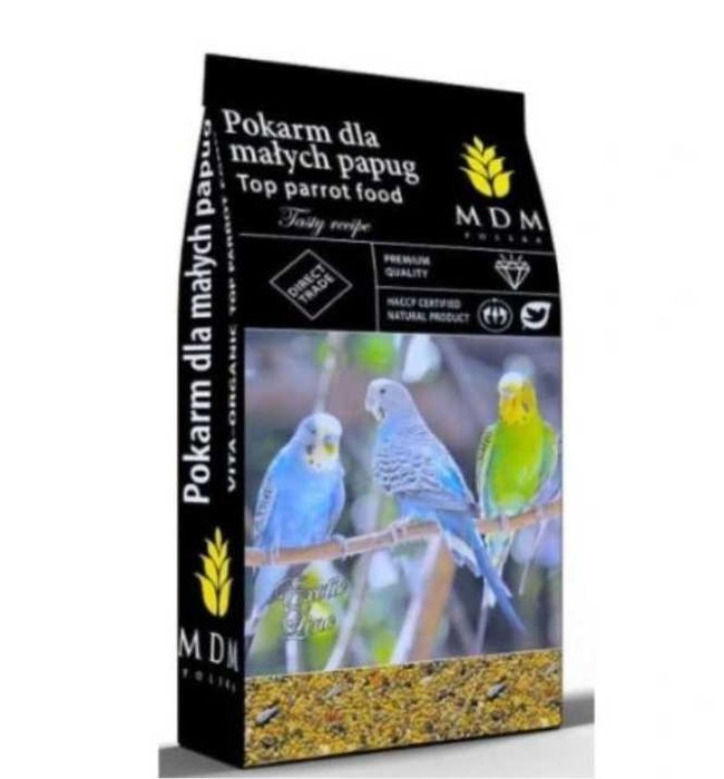 Karma pokarm mieszanka dla papug małych 10kg MDM