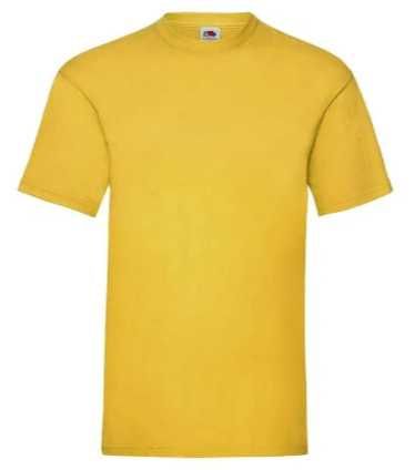 T-shirts lisas Fruit of the Loom pack de 5