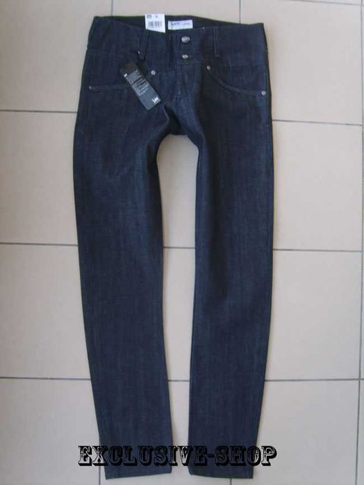 Spodnie damskie Lee Maize jeansy , czarne rurki W28 L31 pas 80 cm