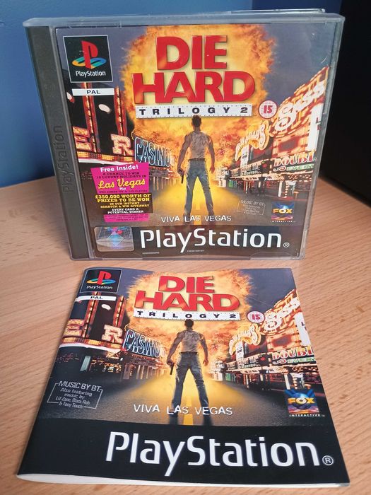 Die Hard trilogy 2 Viva Las Vegas PSX PS1 angielska komplet