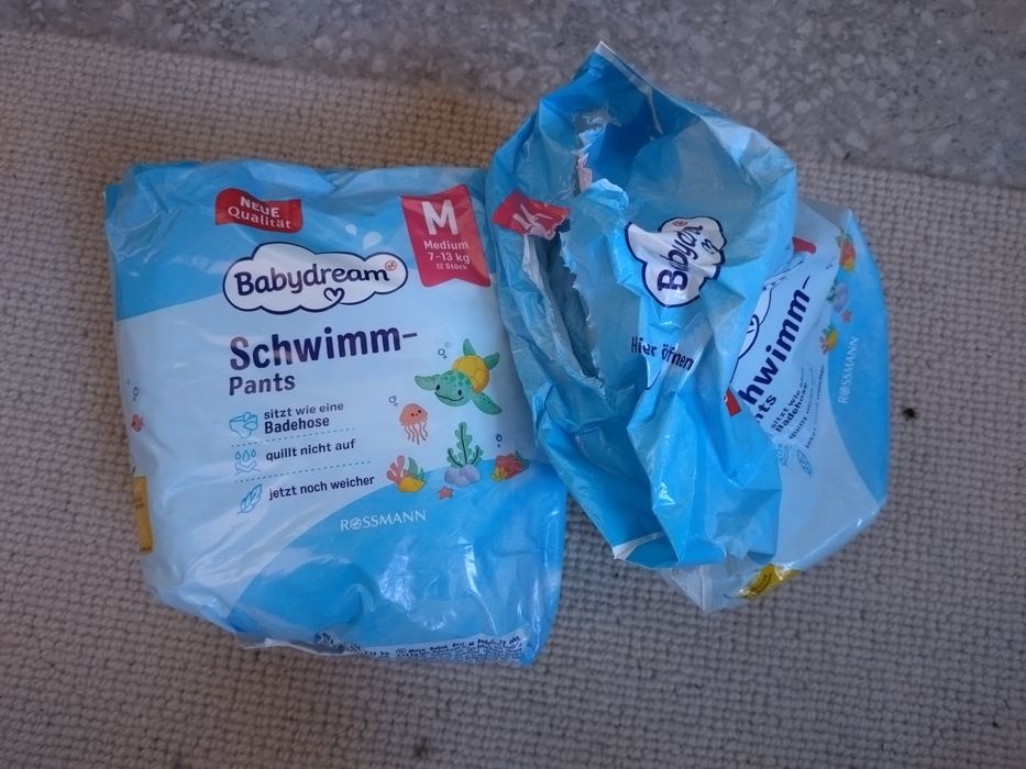 Pieluchy na basen rozmiar m 7-13kg