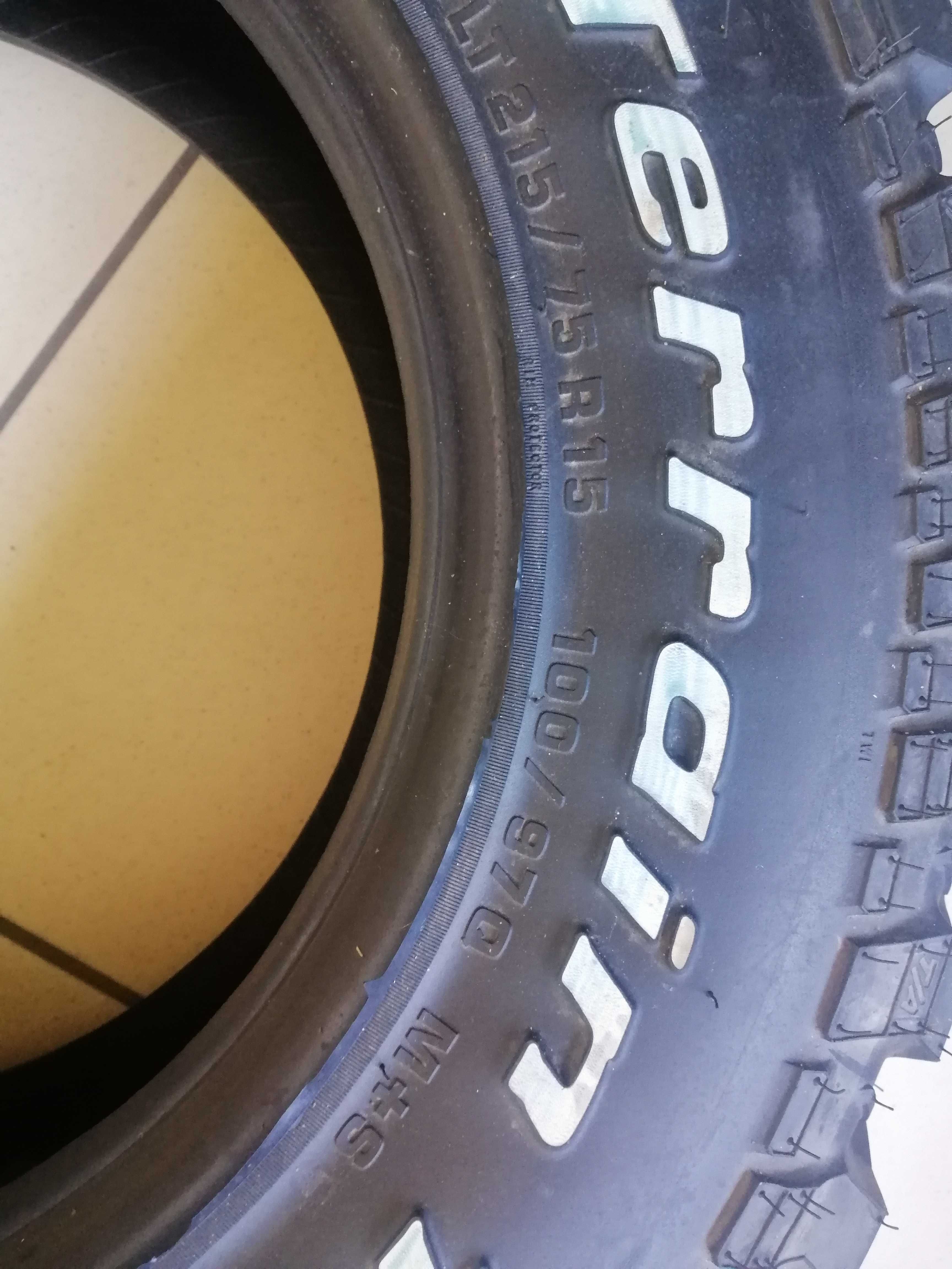 Всесезонні шины LT 215/75 R15 BFGoodrich Mud Terrain T/A KM: 7 800 грн ...