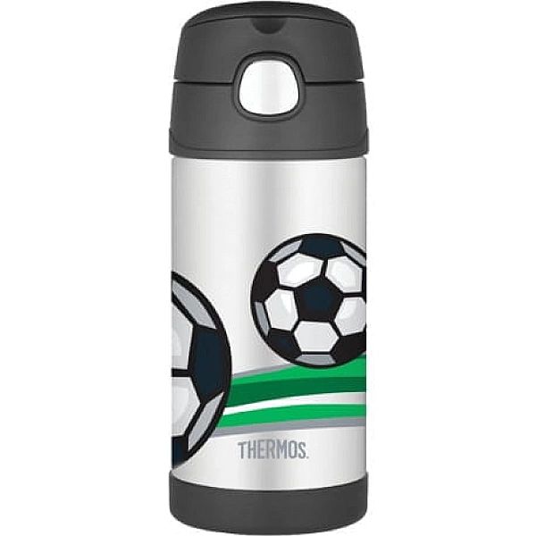 Termos dziecięcy ze słomką Thermos 0,35l piłka nożna
