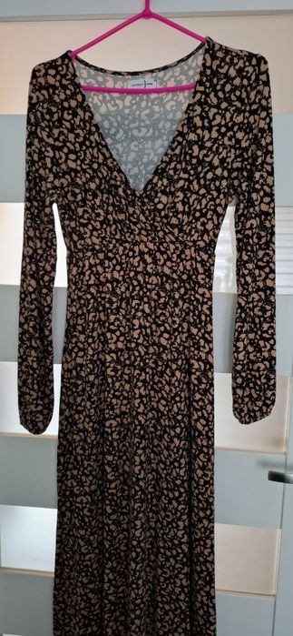 Sukienka Sinsay w panterkę  r. xs