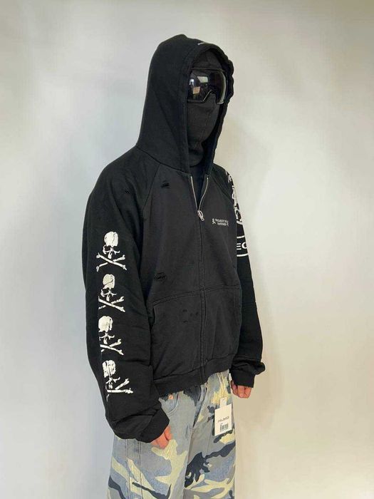 Худі Project Grailz GR Mastermind zip up чорна зіпка зипка худи