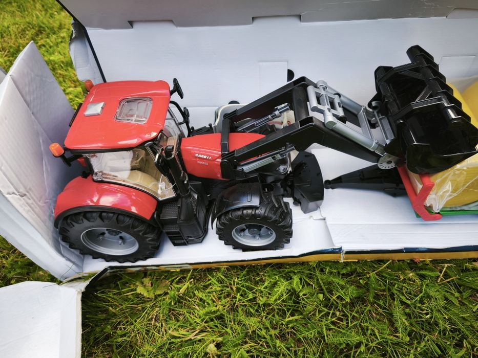 Traktor z przyczepą 1:16 bruder NOWY