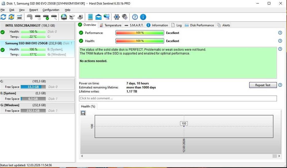 SSD диск Samsung 860 Evo-Series 250GB 2.5" V-NAND (MLC) СТАН НОВИХ