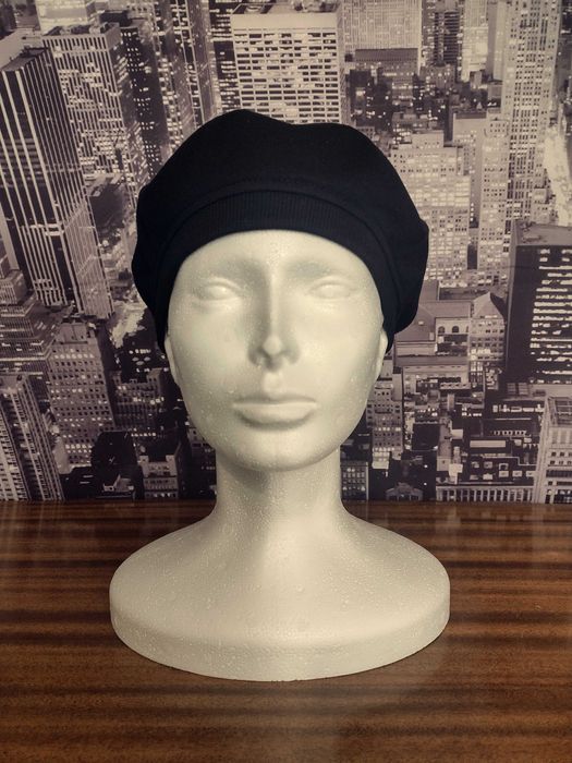 Czarno czarni - beret hand made