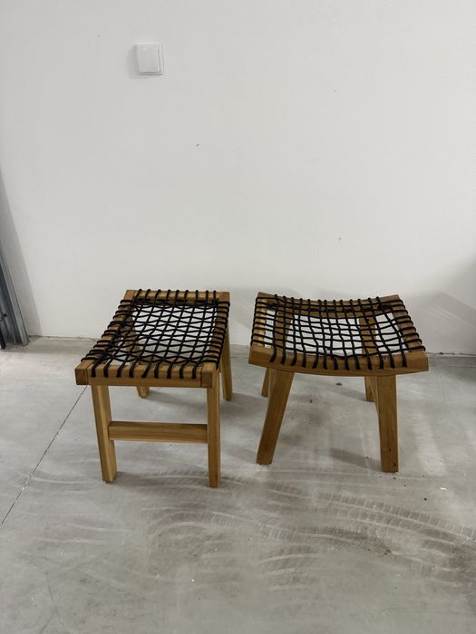 2 bancos Stackholmen Ikea como novos