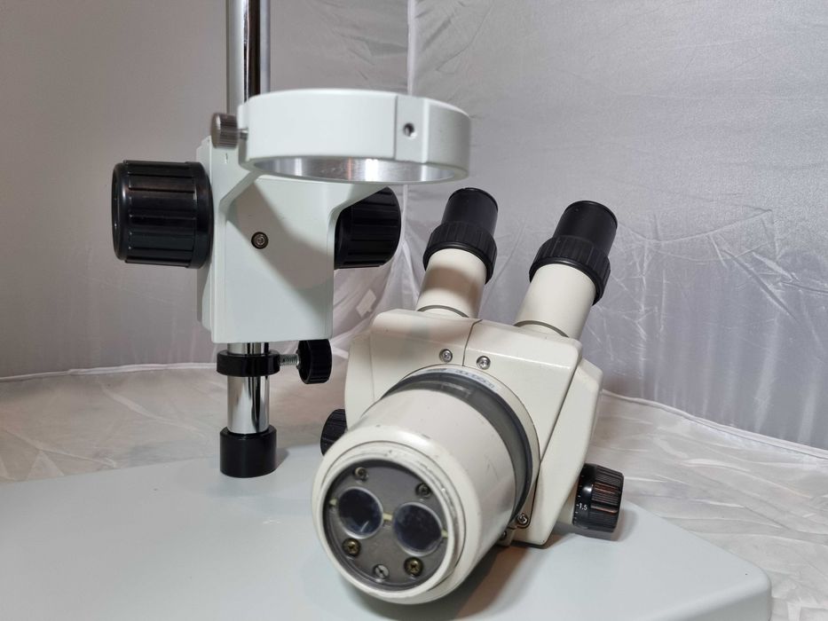 микроскоп Nikon SMZ-1B 0.8-3.5x окуляры 10х/22мм штатив для пайки Zoom