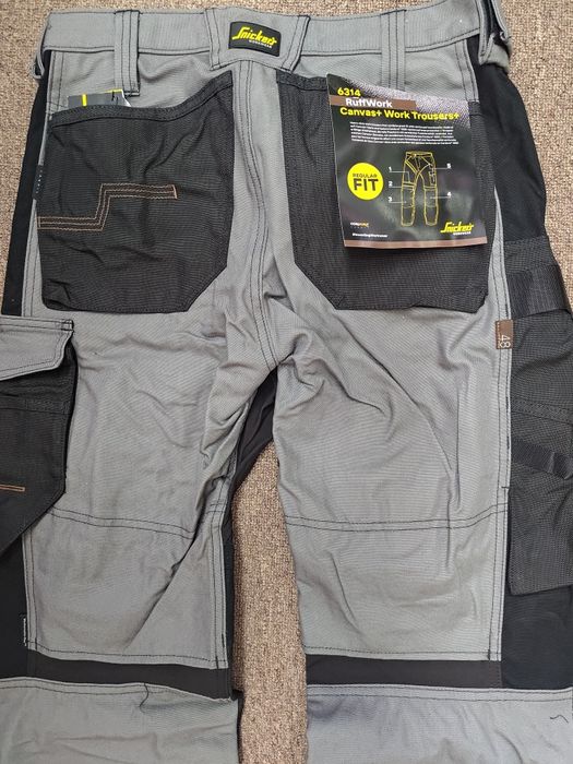 Dwupak 6314 Snickers RuffWork 48 spodnie robocze serwis instal monter