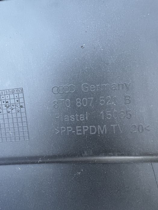 Difusor traseiro  Audi S5