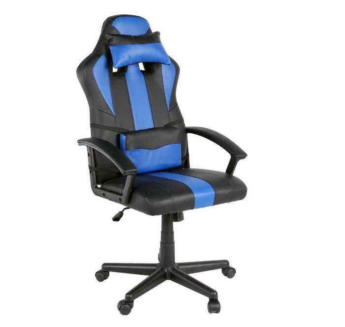 Cadeira de Escritório Gamer Azul Beneffito Ghost, Nova