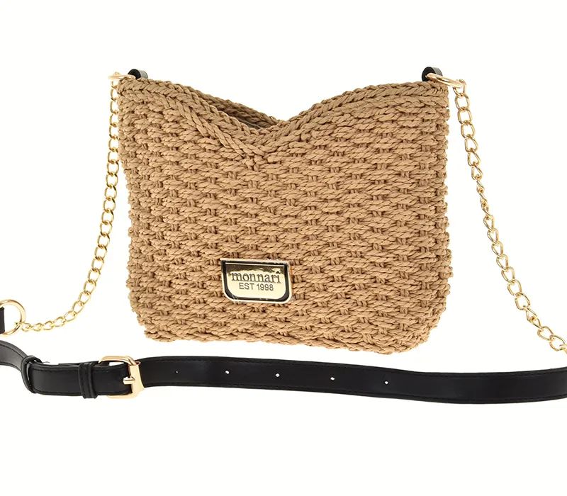 torebka listonoszka monnari pleciony koszyk