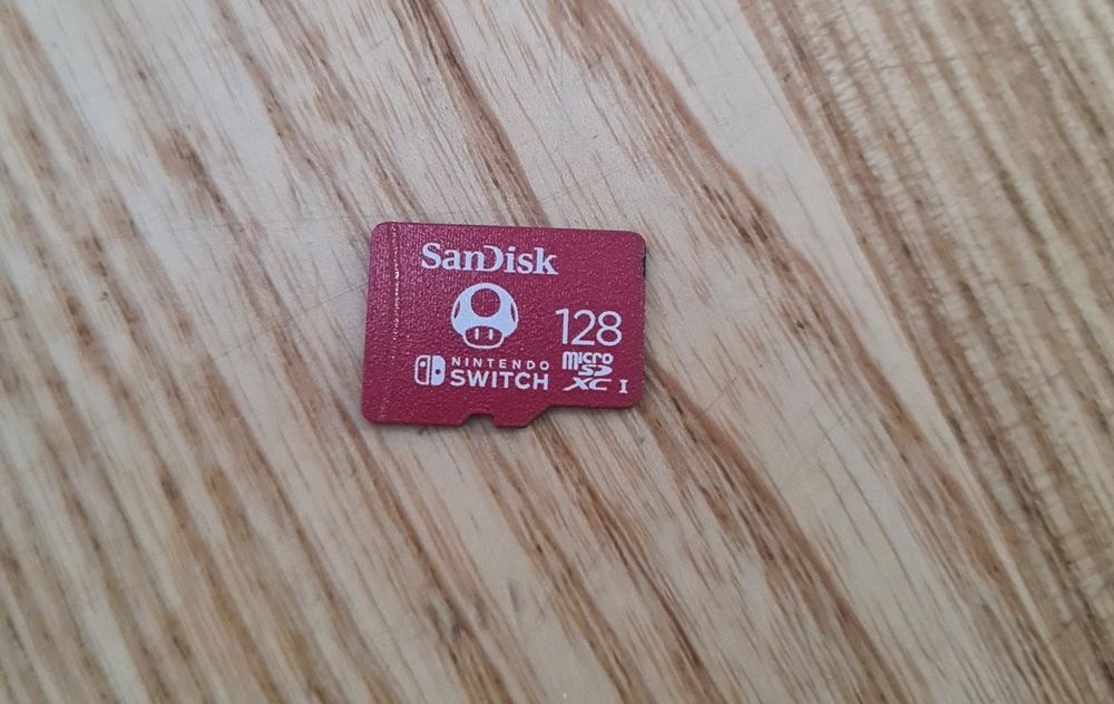 Karta Pamięci sandisk Nintendo switch Mario  Micro sd