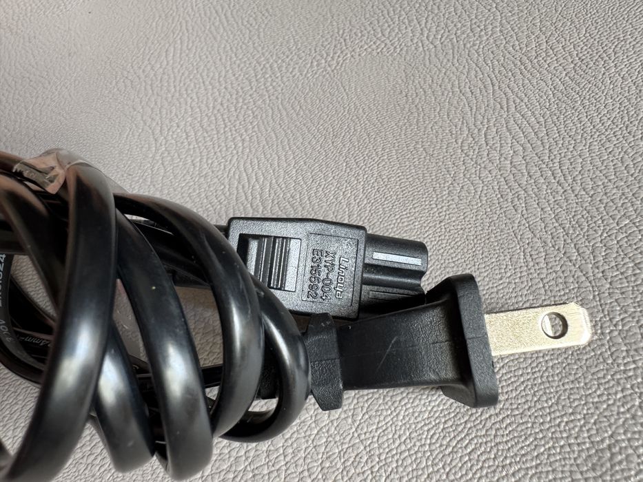 Cabo de alimentação CA dois pinos